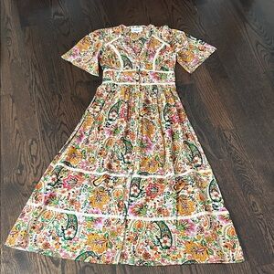 ba&sh Multicolor Floral Maxi Dress